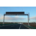 Highway Traffic Monitor Frame Structure Galvanized Pole